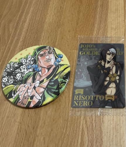 リゾットジョジョ缶バッジジョジョの奇妙な冒険AGF